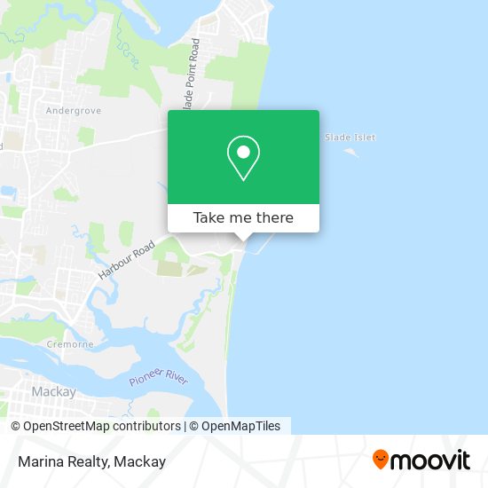 Marina Realty map