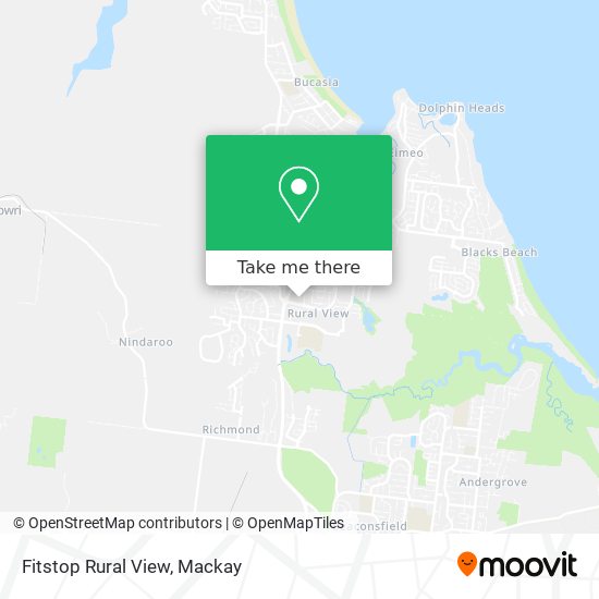 Fitstop Rural View map