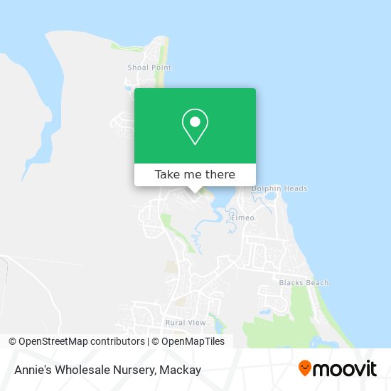 Annie's Wholesale Nursery map