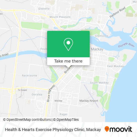 Health & Hearts Exercise Physiology Clinic map