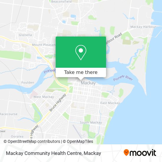 Mapa Mackay Community Health Centre