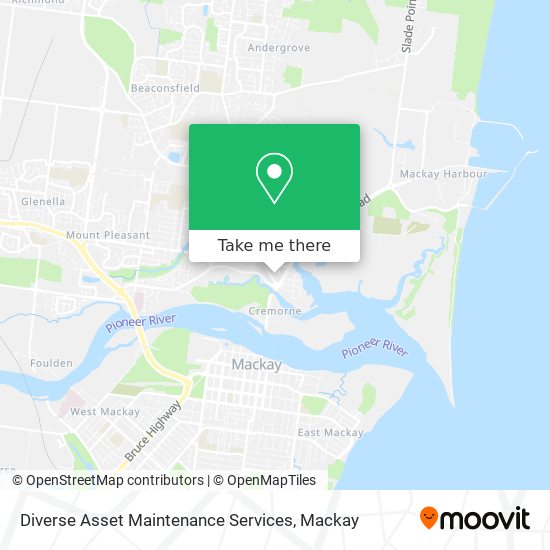 Diverse Asset Maintenance Services map