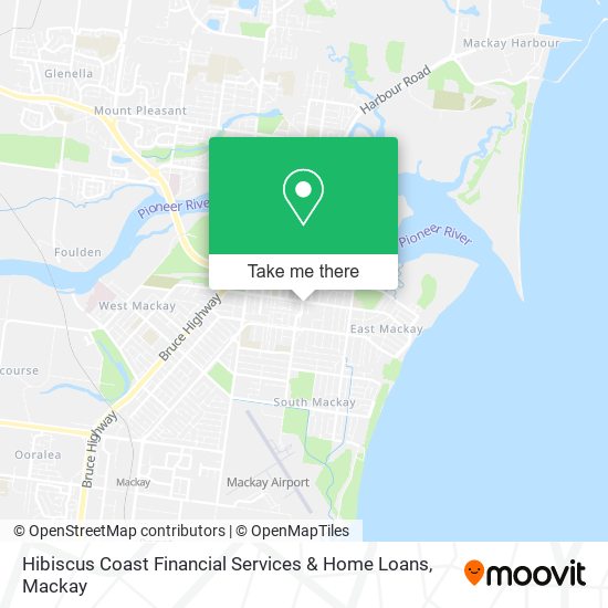 Mapa Hibiscus Coast Financial Services & Home Loans