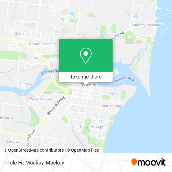 Pole Fit Mackay map