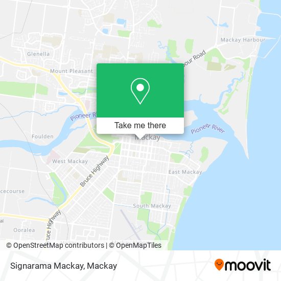 Mapa Signarama Mackay