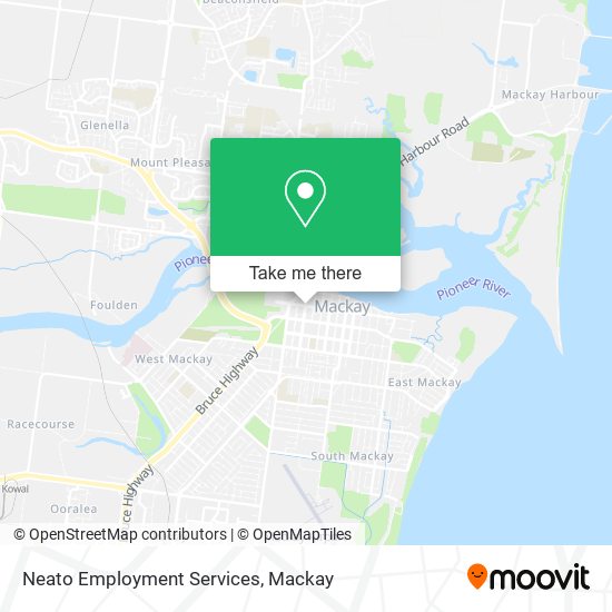 Mapa Neato Employment Services