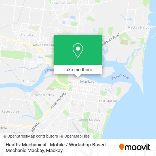 Mapa Heathz Mechanical - Mobile / Workshop Based Mechanic Mackay