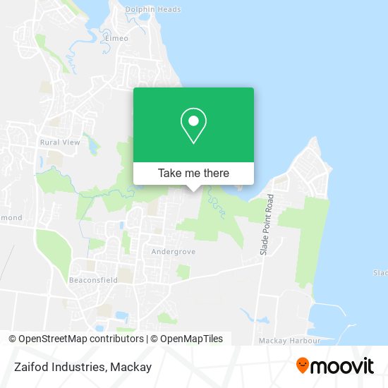 Mapa Zaifod Industries