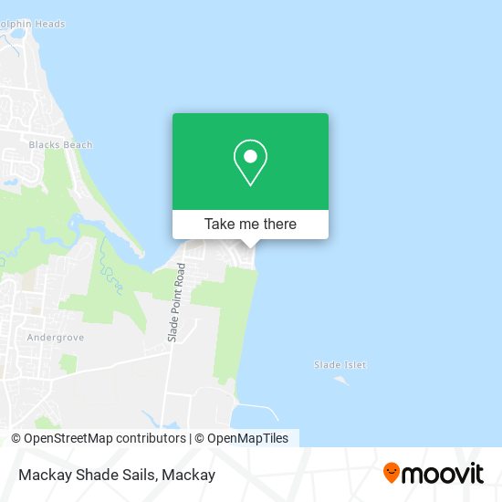 Mackay Shade Sails map