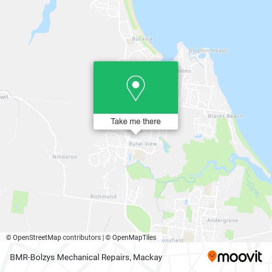 BMR-Bolzys Mechanical Repairs map