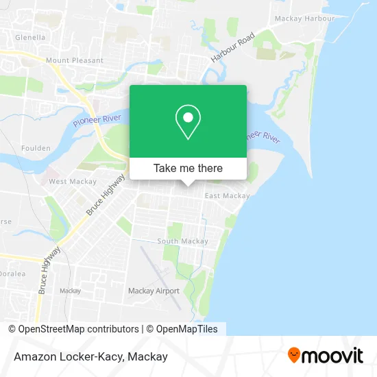 Mapa Amazon Locker-Kacy