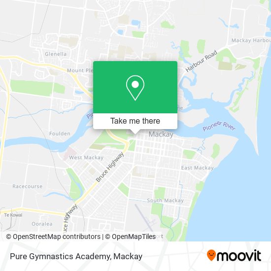 Pure Gymnastics Academy map