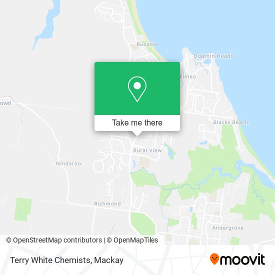 Terry White Chemists map