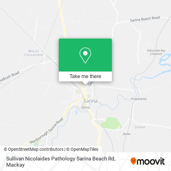 Sullivan Nicolaides Pathology Sarina Beach Rd map