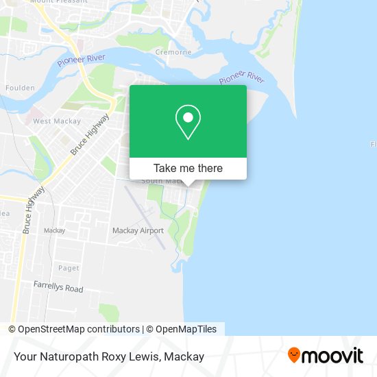 Your Naturopath Roxy Lewis map