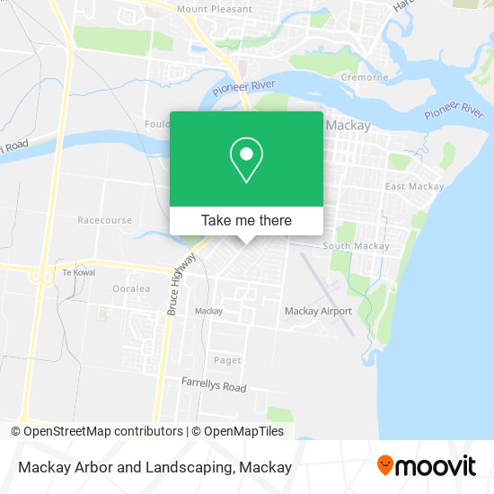 Mapa Mackay Arbor and Landscaping