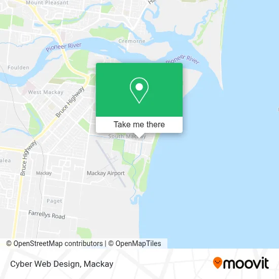 Mapa Cyber Web Design