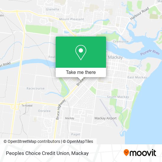 Peoples Choice Credit Union map