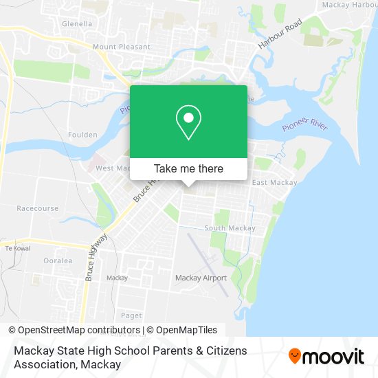 Mapa Mackay State High School Parents & Citizens Association