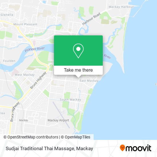 Sudjai Traditional Thai Massage map