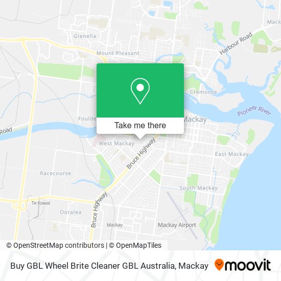 Buy GBL Wheel Brite Cleaner GBL Australia map