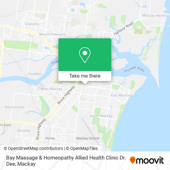 Bay Massage & Homeopathy Allied Health Clinic Dr. Dee map