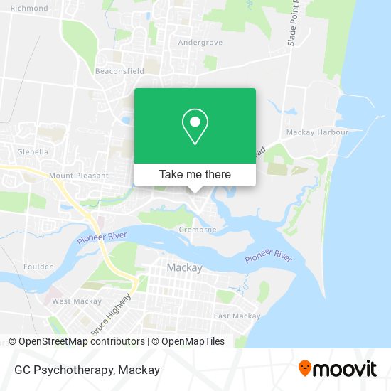 GC Psychotherapy map
