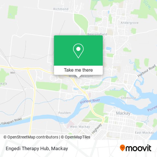 Engedi Therapy Hub map