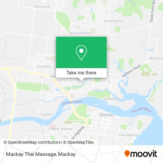 Mackay Thai Massage map