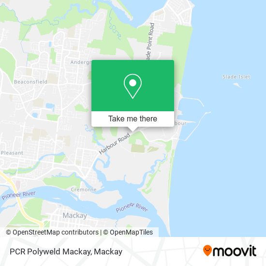 PCR Polyweld Mackay map