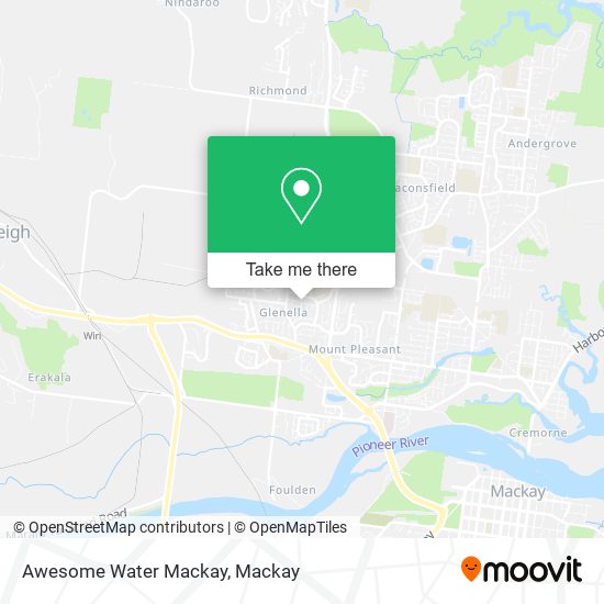 Awesome Water Mackay map