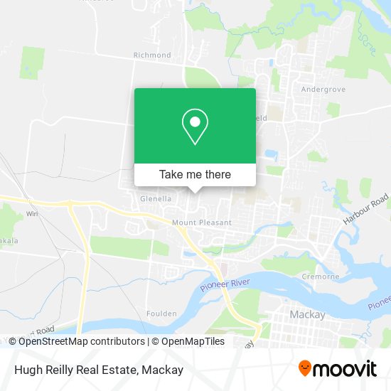 Mapa Hugh Reilly Real Estate