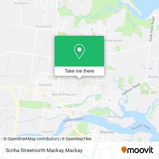 Scriha Streetnorth Mackay map