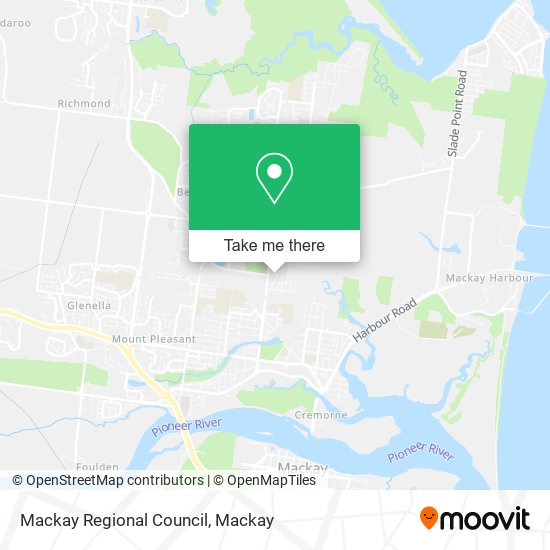 Mackay Regional Council map