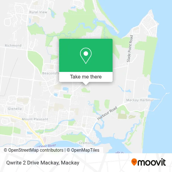 Mapa Qwrite 2 Drive Mackay