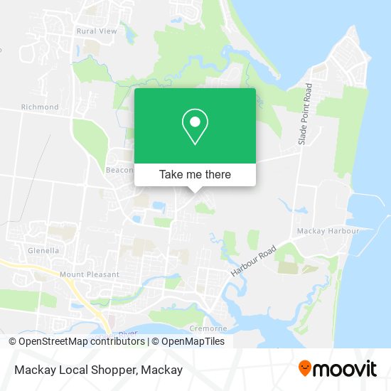 Mackay Local Shopper map