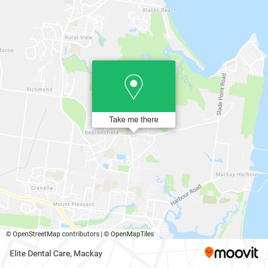 Elite Dental Care map