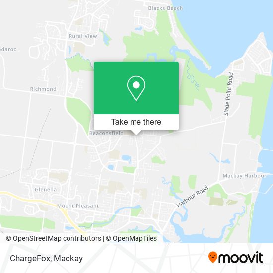 ChargeFox map