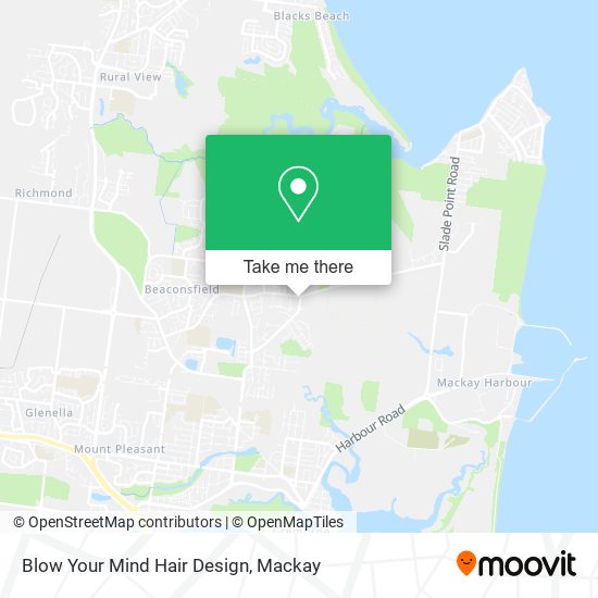 Blow Your Mind Hair Design map