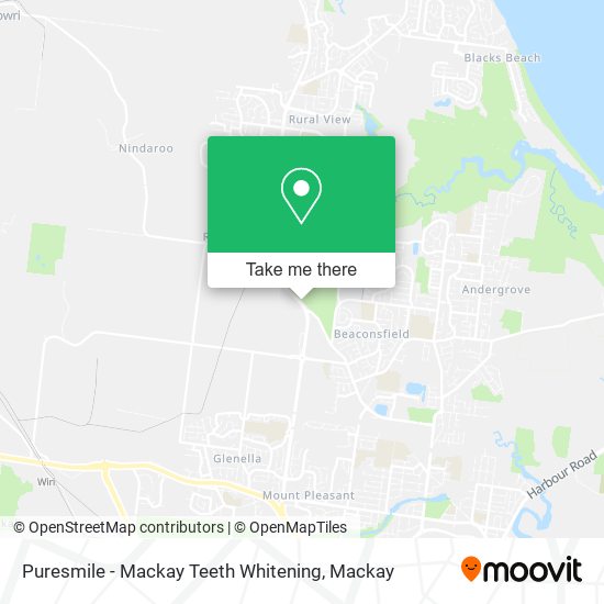 Puresmile - Mackay Teeth Whitening map