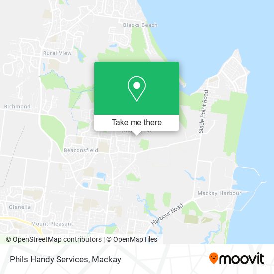 Phils Handy Services map
