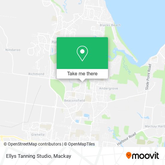 Ellys Tanning Studio map