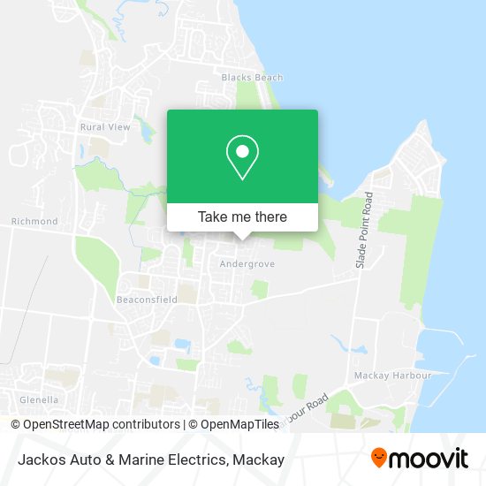 Jackos Auto & Marine Electrics map