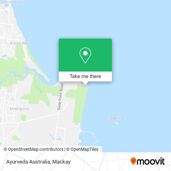 Ayurveda Australia map