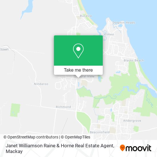 Janet Williamson Raine & Horne Real Estate Agent map