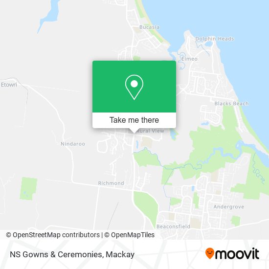 NS Gowns & Ceremonies map