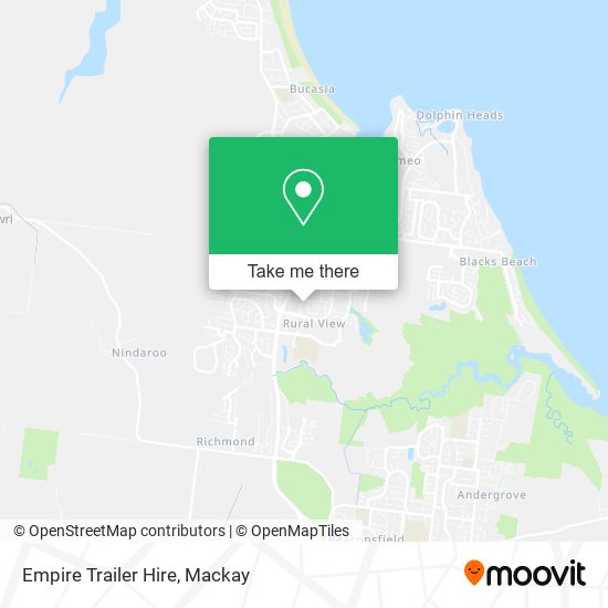 Empire Trailer Hire map