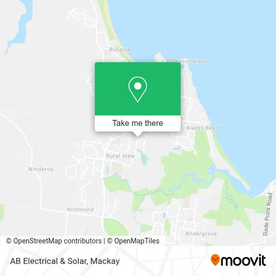 Mapa AB Electrical & Solar