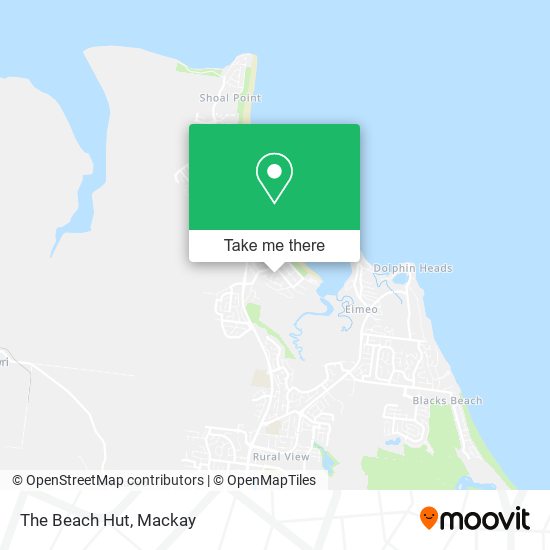 The Beach Hut map