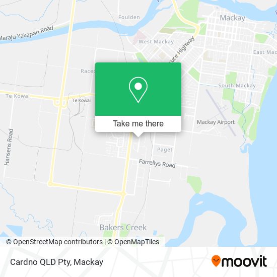 Cardno QLD Pty map